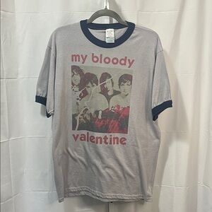My Bloody Valentine Graphic T-Shirt - Gray